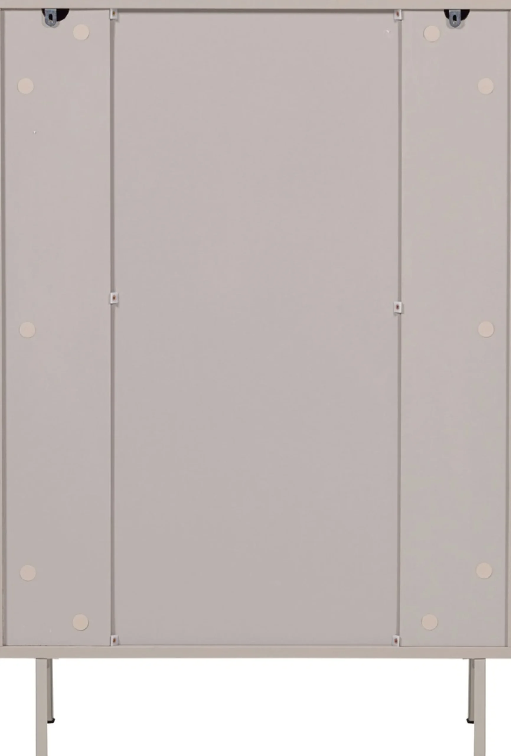 WOOOD Sideboard »Tours mit Melamin-MDF und sichtbare Maserung B 70 x T 42 x H 102 cm« Tragkraft Deckplatte 50 kg, kratz- und hitzebeständige Oberfläche