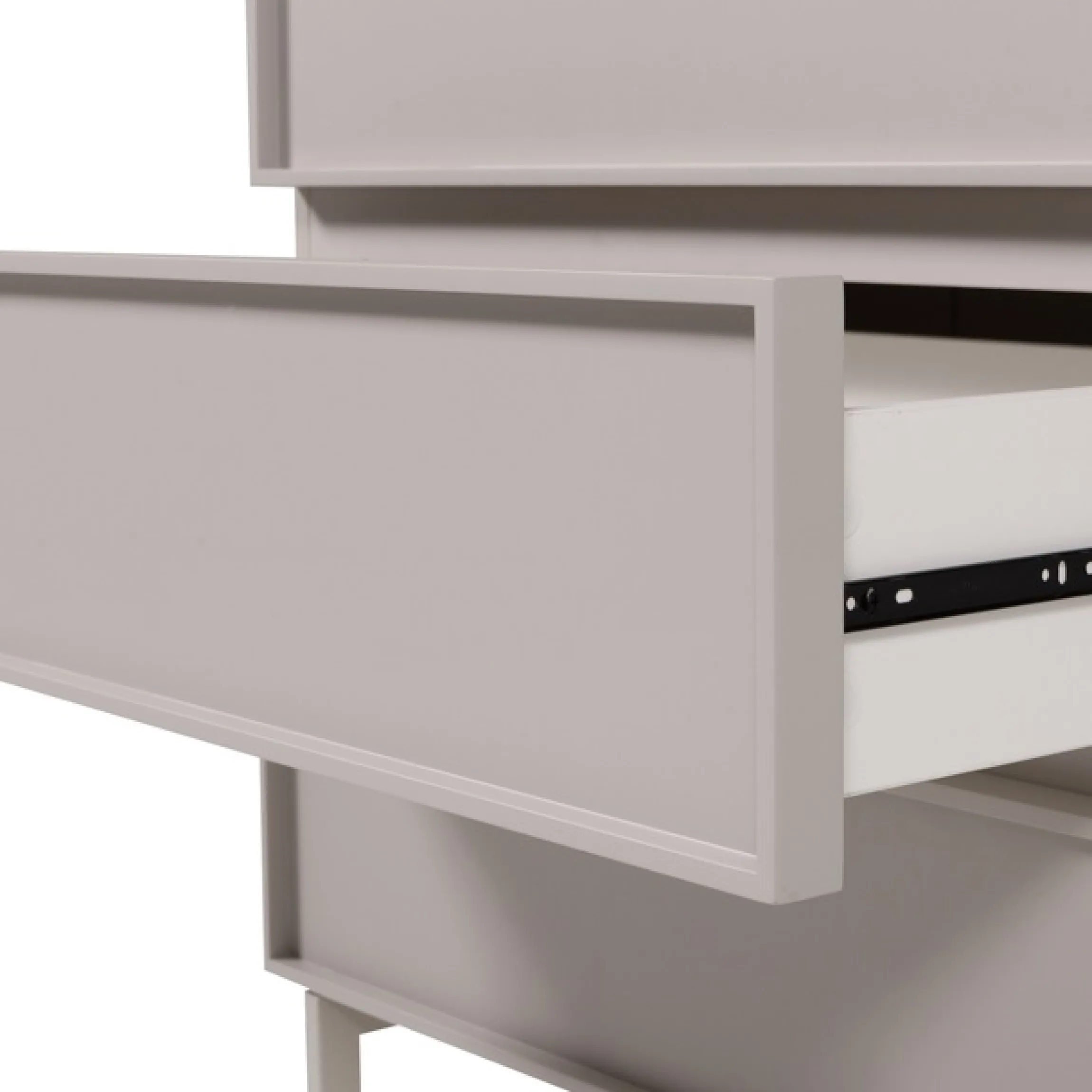 WOOOD Sideboard »Tours mit Melamin-MDF und sichtbare Maserung B 70 x T 42 x H 102 cm« Tragkraft Deckplatte 50 kg, kratz- und hitzebeständige Oberfläche