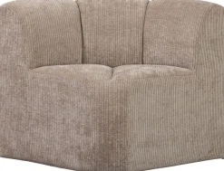 WOOOD Sofa-Eckelement »Mojo mit Rückenlehne und Jacquard-Rippenbezug B 83 x T 83 x H 83 cm« Ausgezeichnete Verschleißfestigkeit, Tragkraft 120 kg, kombinierbar
