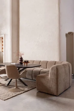 WOOOD Sofa-Eckelement »Mojo mit Rückenlehne und Jacquard-Rippenbezug B 83 x T 83 x H 83 cm« Ausgezeichnete Verschleißfestigkeit, Tragkraft 120 kg, kombinierbar