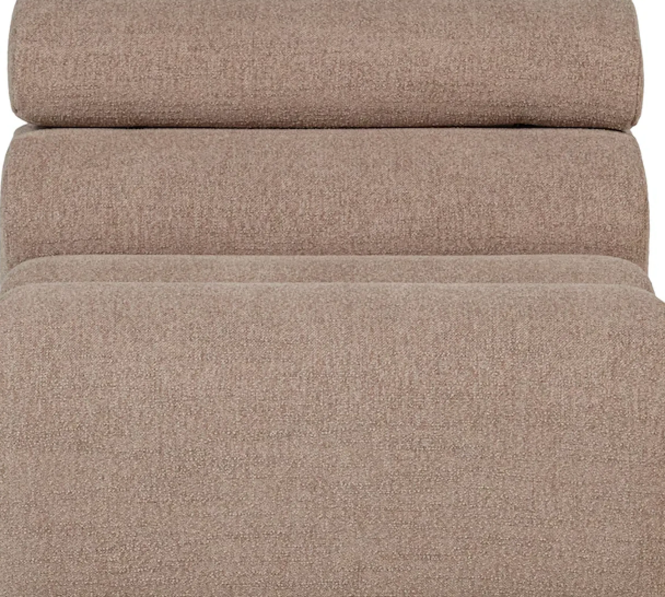WOOOD Sofa-Mittelelement »Novi Bezug mit verstellbarer Nackenstütze B 82 x T 113 x H 86 cm« Tragkraft 120 kg, Maximale Verschleißfestigkeit