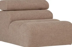 WOOOD Sofa-Mittelelement »Novi Bezug mit verstellbarer Nackenstütze B 82 x T 113 x H 86 cm« Tragkraft 120 kg, Maximale Verschleißfestigkeit