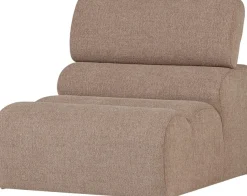 WOOOD Sofa-Mittelelement »Novi Bezug mit verstellbarer Nackenstütze B 82 x T 113 x H 86 cm« Tragkraft 120 kg, Maximale Verschleißfestigkeit