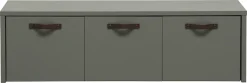 WOOOD Truhenbank »Stage FSC®-Kiefernholz massiv mit Ledergriff H 36 x B 120 x T 50 cm« Sitzfläche und Stauraum kombiniert, Einfach zu montierbar Pfleigleicht