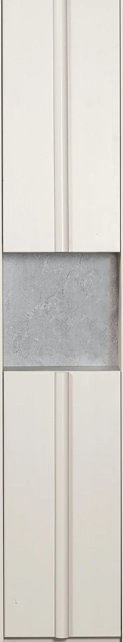 WOOOD Vitrine »Basu Smalle Hochschrank« 2 Türen, 1 Schublade, H 210 cm x B 40 cm