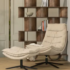 WOOOD Wandregal »Sinne mit Massivmangoholz und abgerundeten Fächern 130 x 35 x 180 cm« Abgerundete Beine, Tragkraft 36 kg, einfach zu montieren