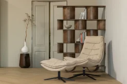 WOOOD Wandregal »Sinne mit Massivmangoholz und abgerundeten Fächern 130 x 35 x 180 cm« Abgerundete Beine, Tragkraft 36 kg, einfach zu montieren