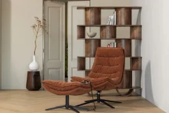 WOOOD Wandregal »Sinne mit Massivmangoholz und abgerundeten Fächern 130 x 35 x 180 cm« Abgerundete Beine, Tragkraft 36 kg, einfach zu montieren