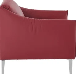 W.SCHILLIG Cocktailsessel »sally Designsessel, Loungesessel, bequem, tolle Verarbeitungsdetails« mit Metall-Winkelfüßen in Chrom glänzend