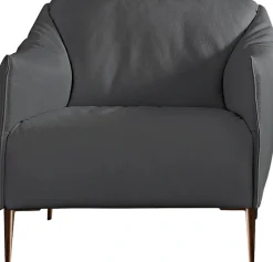 W.SCHILLIG Cocktailsessel »sally Design-Sessel, bequem und zeitlos, tolle Verarbeitungsdetails« mit Metallfüßen in Bronze pulverbeschichtet