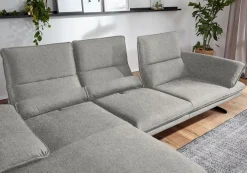 W.SCHILLIG Ecksofa »broadway, Designsofa mit tollem Sitzkomfort« Sitztiefenverstellung, Kopfteil- & Seitenteilverstellung, Breite 291cm