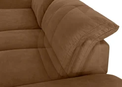 W.SCHILLIG Ecksofa »enjoy&MORE, Designsofa, elegant und bequem, L-Form« Sitztiefenverstellung, Füße schwarz pulverbeschichtet, Breite 310 cm