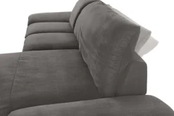 W.SCHILLIG Ecksofa »enjoy&MORE, Designsofa, elegant und bequem, L-Form« mit Sitztiefenverstellung, Füße silber matt, Breite 310 cm