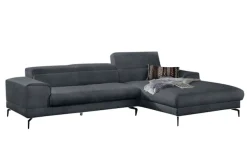 W.SCHILLIG Ecksofa »piedroo, Designsofa mit tollem Sitzkomfort, L-Form« Kopfteilverstellung, wahlweise mit Sitztiefenverstellung, Breite 303cm
