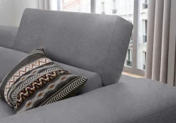 W.SCHILLIG Ecksofa »piedroo, Designsofa mit tollem Sitzkomfort, bequem und elegant, L-Form« Kopfteilverstellung, wahlweise mit Sitztiefenverstellung, Breite 303cm