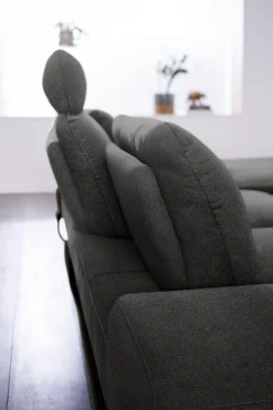 W.SCHILLIG Ecksofa »valentinoo, Designsofa, bequem, elegant und zeitlos, L-Form« inklusive Hocker, mit Sitztiefenverstellung, Breite 299 cm