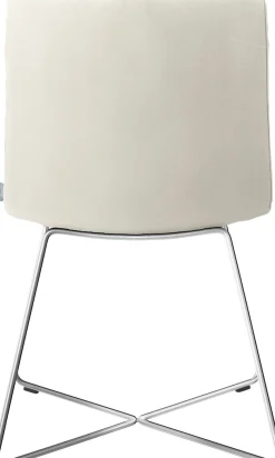 W.SCHILLIG Polsterstuhl »jakob« () mit Drahtrohrgestell in Chrom glänzend