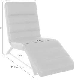 W.SCHILLIG Relaxliege »daily dreams« Funktionsliege wahlweise mit Motor, Gestell matt, Breite 65 cm