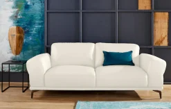 W.SCHILLIG 2,5-Sitzer »montanaa Designsofa mit erstklassigem Sitzkomfort, Federkern« mit Metallfüßen in Bronze pulverbeschichtet, Breite 212 cm