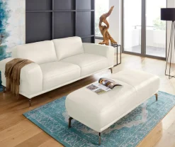 W.SCHILLIG 2,5-Sitzer »montanaa Designsofa mit erstklassigem Sitzkomfort, Federkern« mit Metallfüßen in Bronze pulverbeschichtet, Breite 212 cm