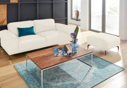 W.SCHILLIG 2,5-Sitzer »montanaa Designsofa mit erstklassigem Sitzkomfort, Federkern« mit Metallfüßen in Bronze pulverbeschichtet, Breite 212 cm