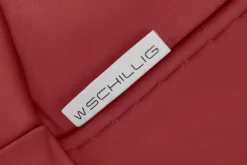 W.SCHILLIG 2,5-Sitzer »montanaa elegant und edel, bequem, Federkernunterfederung« mit Metallkufen in Chrom glänzend, Breite 212 cm