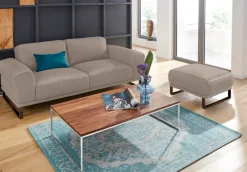 W.SCHILLIG 2,5-Sitzer »montanaa« mit Metallkufen in Bronze pulverbeschichtet, Breite 212 cm