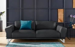 W.SCHILLIG 2,5-Sitzer »montanaa« mit Metallkufen in Chrom glänzend, Breite 232 cm