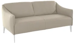 W.SCHILLIG 2,5-Sitzer »sally Designsofa mit schmalen Armlehnen, bequem und elegant« mit Metall-Winkelfüßen in Chrom glänzend, Breite 174 cm