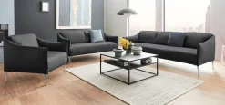 W.SCHILLIG 2,5-Sitzer »sally Design Sofa, bequem, zeitlos und elegant« mit Metallfüßen in Chrom glänzend, Breite 174 cm