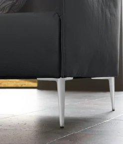 W.SCHILLIG 2,5-Sitzer »sally Design Sofa, bequem, zeitlos und elegant« mit Metallfüßen in Chrom glänzend, Breite 174 cm