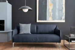 W.SCHILLIG 2,5-Sitzer »sally Designsofa, Loungesofa, bequem, schmale Armlehnen, Breite 194cm« mit Metall-Winkelfüßen in Chrom glänzend, Breite 194 cm