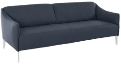 W.SCHILLIG 2,5-Sitzer »sally Designsofa, Loungesofa, bequem, schmale Armlehnen, Breite 194cm« mit Metall-Winkelfüßen in Chrom glänzend, Breite 194 cm