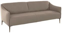 W.SCHILLIG 2,5-Sitzer »sally Design-Sofa, Loungesofa, bequem, schmale Armlehnen, Breite 194cm« mit Metallfüßen in Bronze pulverbeschichtet, Breite 194 cm