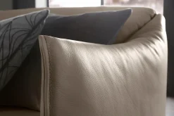 W.SCHILLIG 2,5-Sitzer »sally Design-Sofa, Loungesofa, bequem, schmale Armlehnen, Breite 194cm« mit Metallfüßen in Bronze pulverbeschichtet, Breite 194 cm