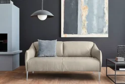 W.SCHILLIG 2,5-Sitzer »sally« mit Metallfüßen in Silber matt, Breite 174 cm