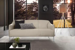 W.SCHILLIG 2,5-Sitzer »sally« mit Metallfüßen in Silber matt, Breite 174 cm