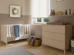YUNY by PAIDI Babybett »SISTER LOU in Beige« Gitterbett höhenverstellbar, Kinderbett