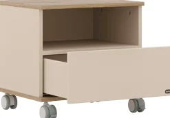 YUNY by PAIDI Nachtkommode »HAZEL in Beige, Schublade mit Soft-Close, verschiedene Ausführungen« moderner und langlebiger Nachttisch aus Holz, geprüfte Qualität
