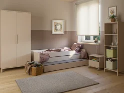 YUNY by PAIDI Standregal »SISTER LOU mit 4 offenen Fächern, 48x155x38cm« stabiles und langlebiges Regal in Beige, geprüfte Qualität