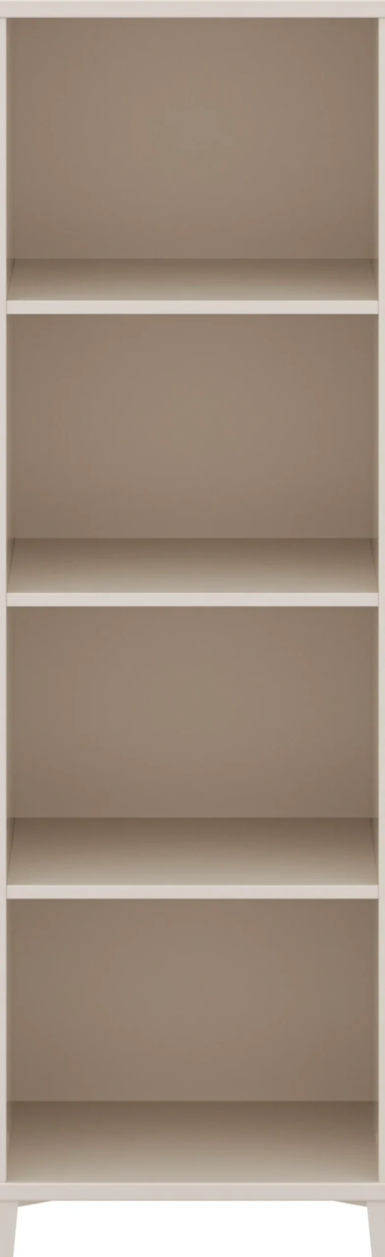 YUNY by PAIDI Standregal »SISTER LOU mit 4 offenen Fächern, 48x155x38cm« stabiles und langlebiges Regal in Beige, geprüfte Qualität